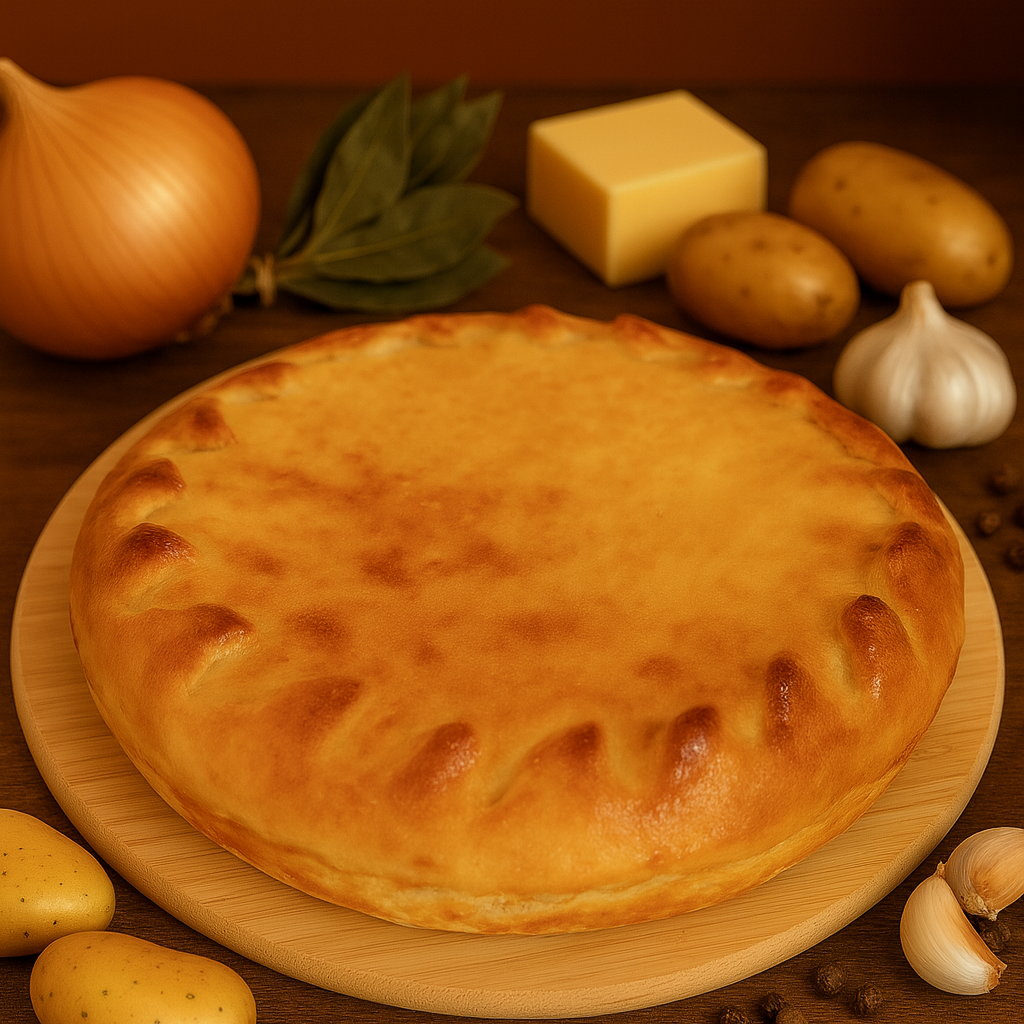 Pastete mit Kartoffeln und Fleisch