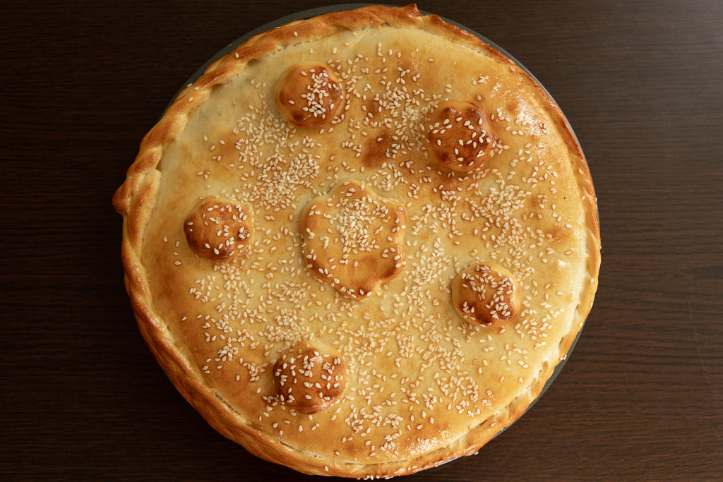 Pastete mit Kartoffeln und Pilzen