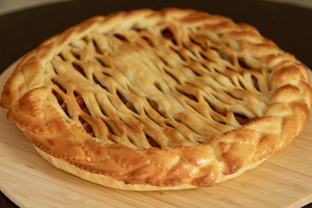 Pastete mit Äpfeln und Zimt