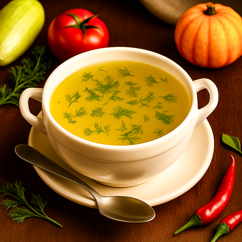 Natürliche Hühnerbrühe 0,25 l