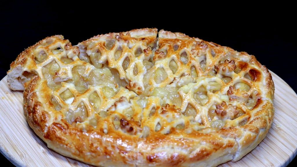 Pastete mit Äpfeln und Zimt