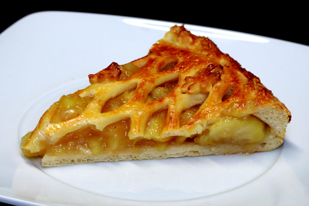 Pastete mit Äpfeln und Zimt