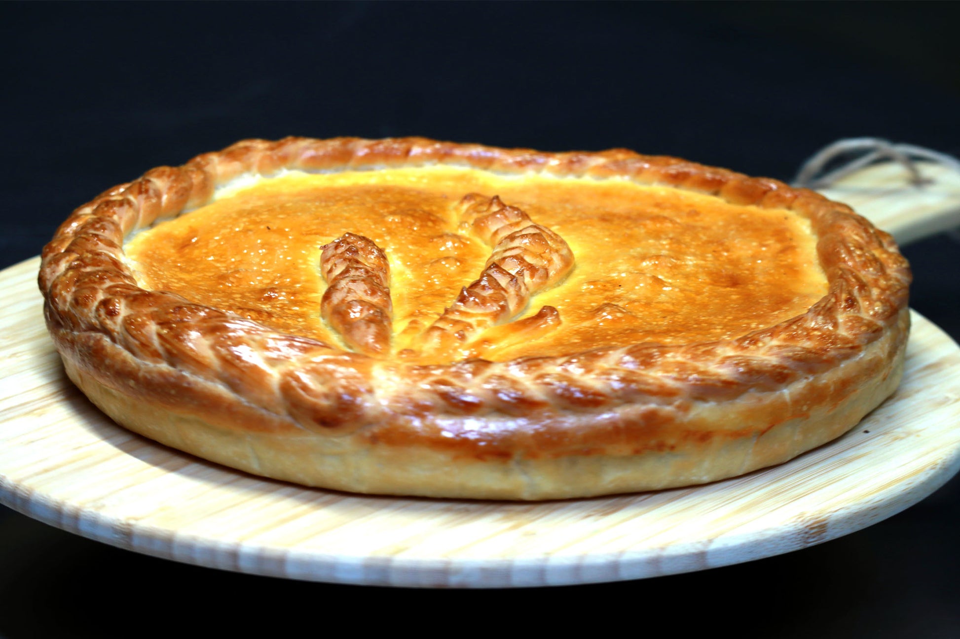 Pastete mit Kartoffeln und Fleisch