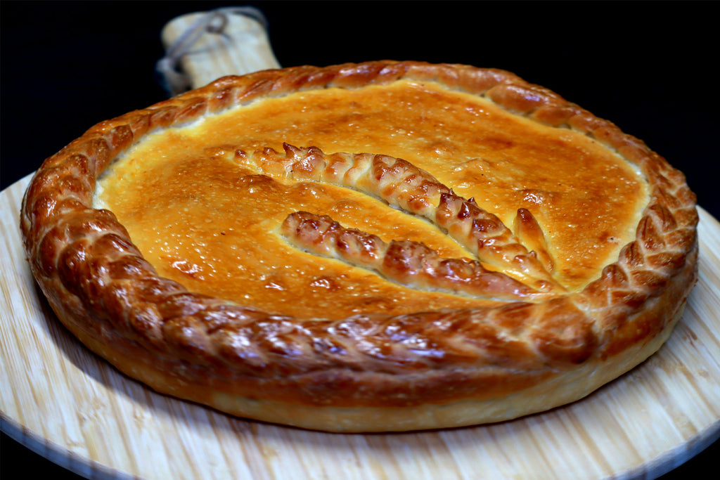 Pastete mit Kartoffeln und Fleisch