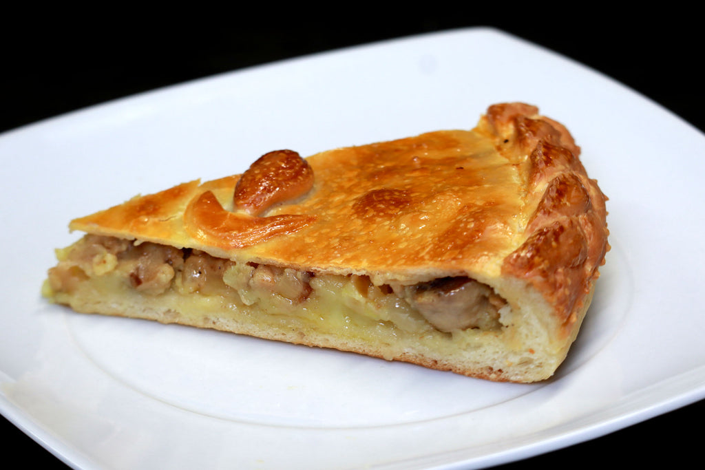 Pastete mit Kartoffeln und Pilzen