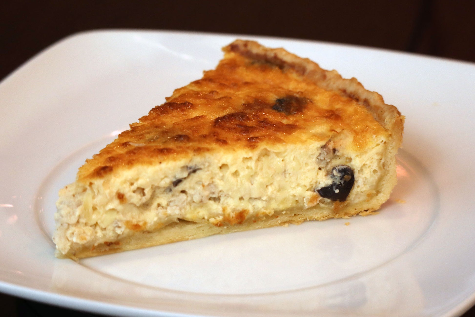 Quiche mit Hähnchen & Pilzen