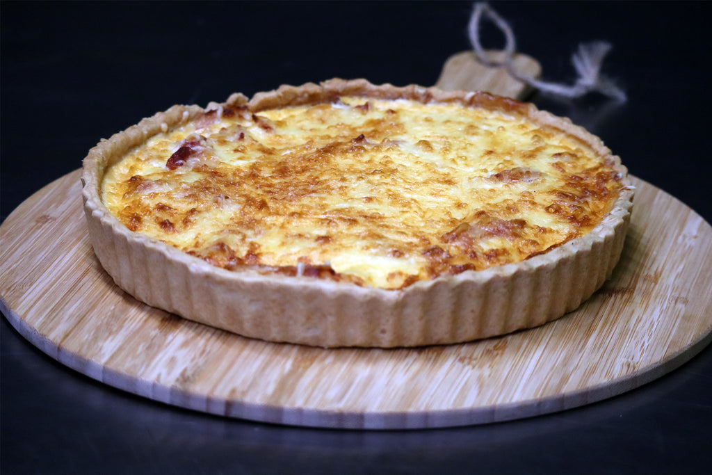 Quiche Lorraine – mit Gruyère & Speck