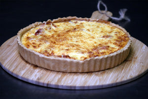 Quiche Lorraine – mit Gruyère & Speck