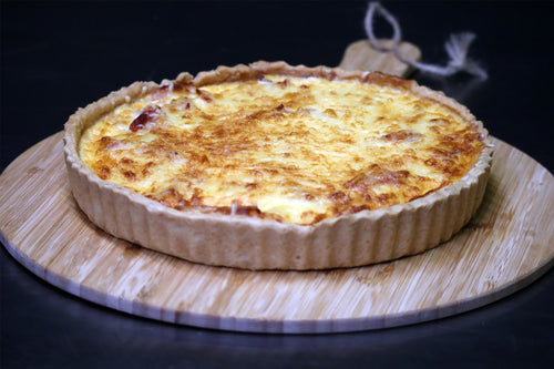 Quiche Lorraine – mit Gruyère & Speck