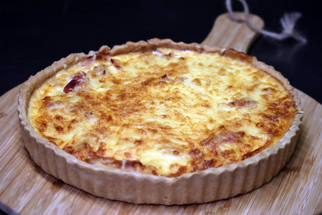 Quiche Lorraine – mit Gruyère & Speck