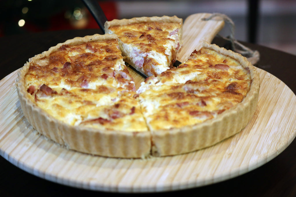 Quiche Lorraine – mit Gruyère & Speck