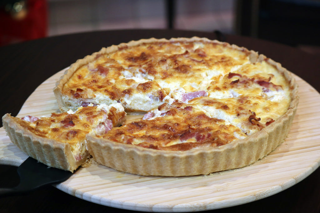 Quiche Lorraine – mit Gruyère & Speck