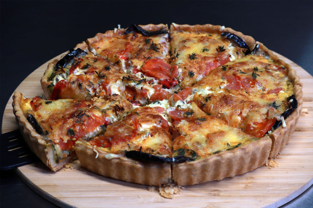 Quiche „Ratatouille“ – mit Gemüse & Kräutern