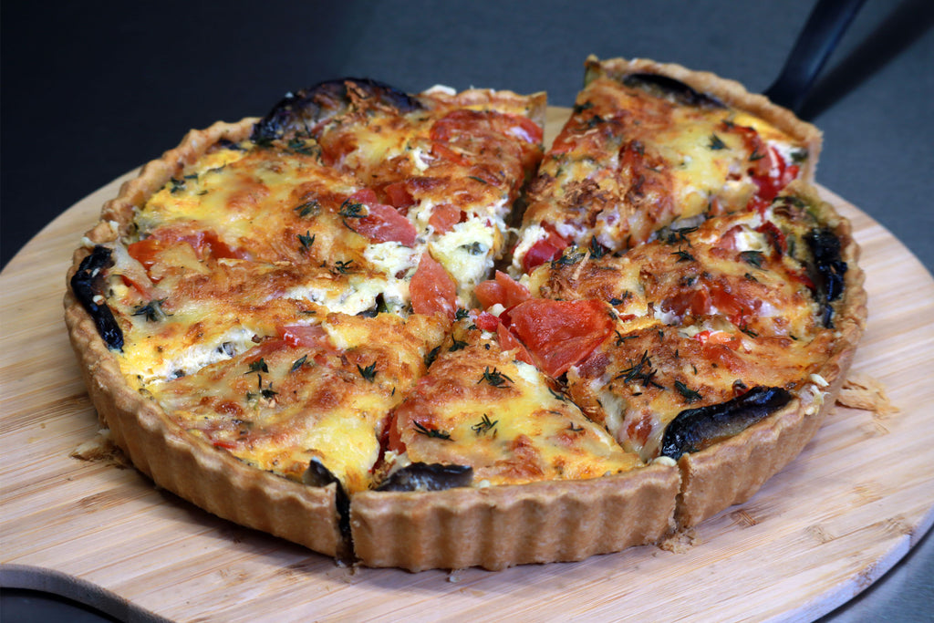 Quiche „Ratatouille“ – mit Gemüse & Kräutern