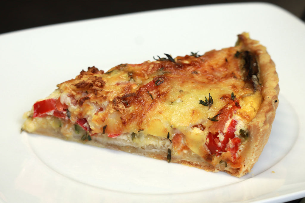 Quiche „Ratatouille“ – mit Gemüse & Kräutern