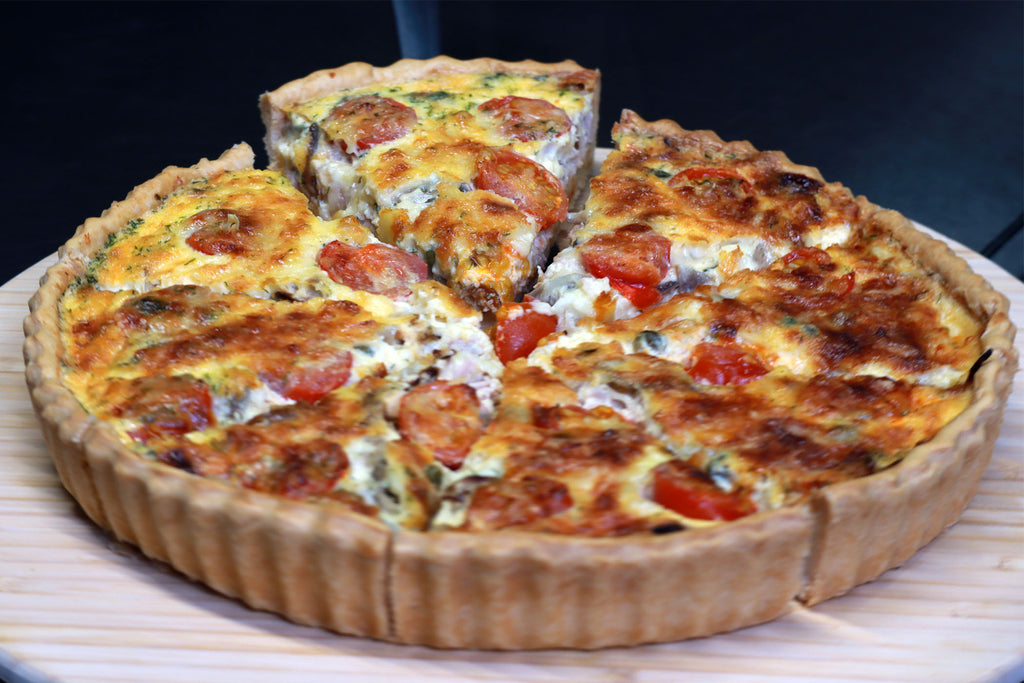 Quiche mit Thunfisch & Kirschtomaten