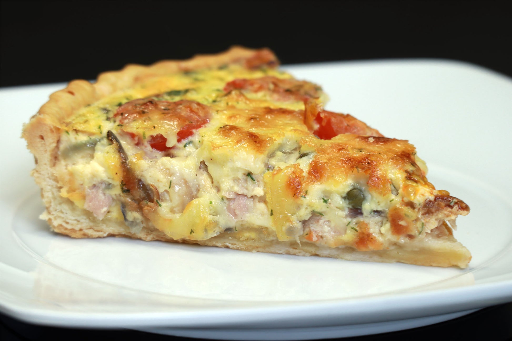 Quiche mit Thunfisch & Kirschtomaten