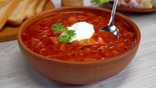 Ukrainischer Borschtsch – vegetarisch