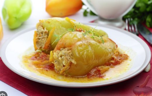 Gefüllte Paprika