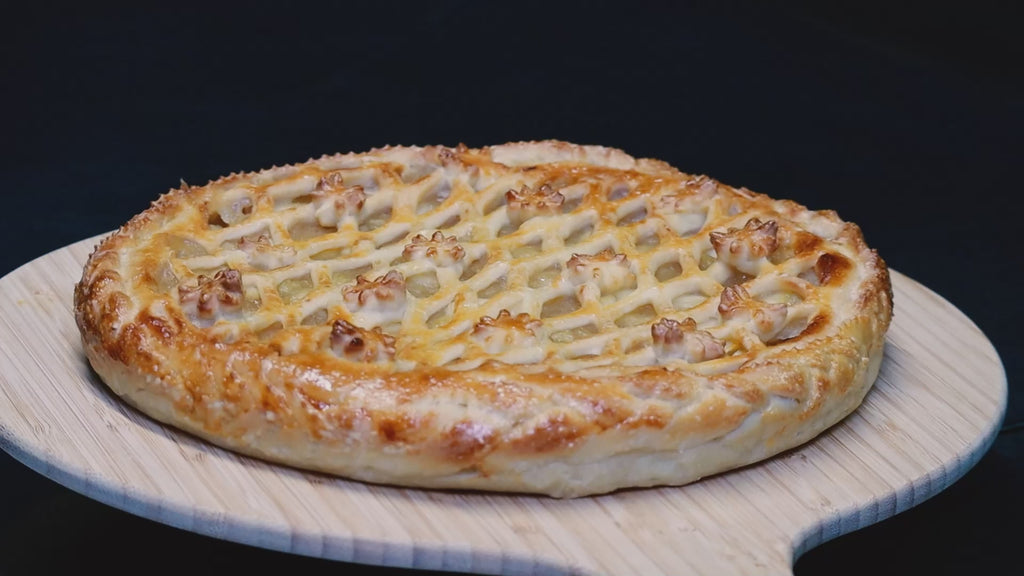 Pastete mit Äpfeln