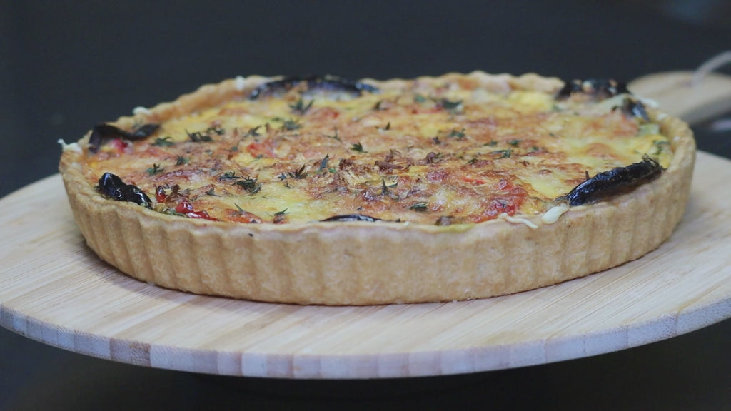 Quiche „Ratatouille“ – mit Gemüse & Kräutern
