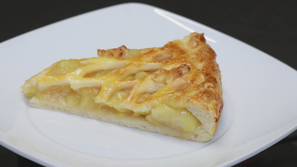 Pastete mit Äpfeln