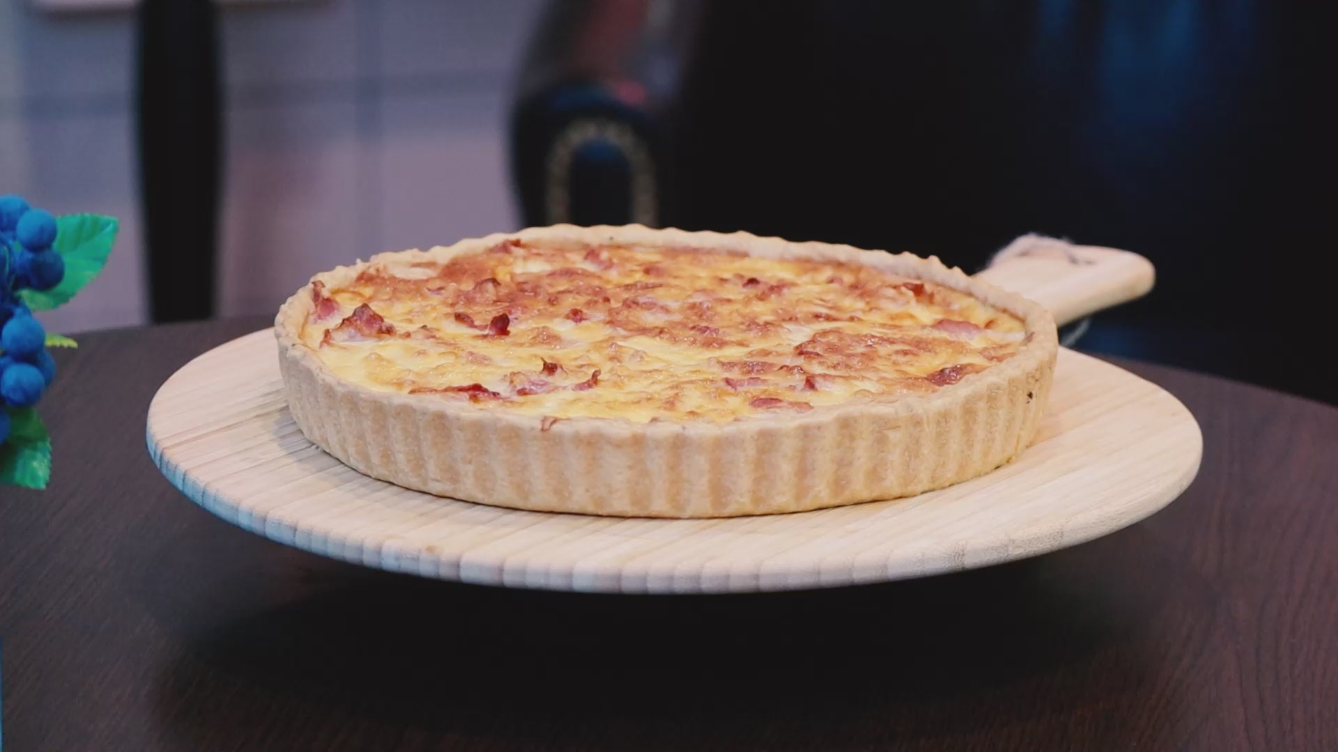 Quiche Lorraine – mit Gruyère & Speck