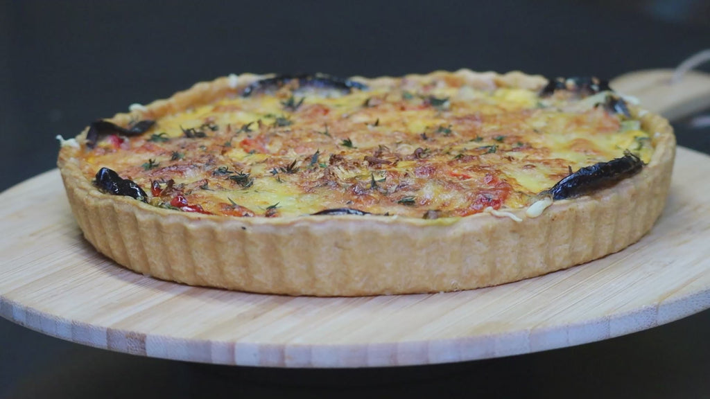 Quiche „Ratatouille“ – mit Gemüse & Kräutern