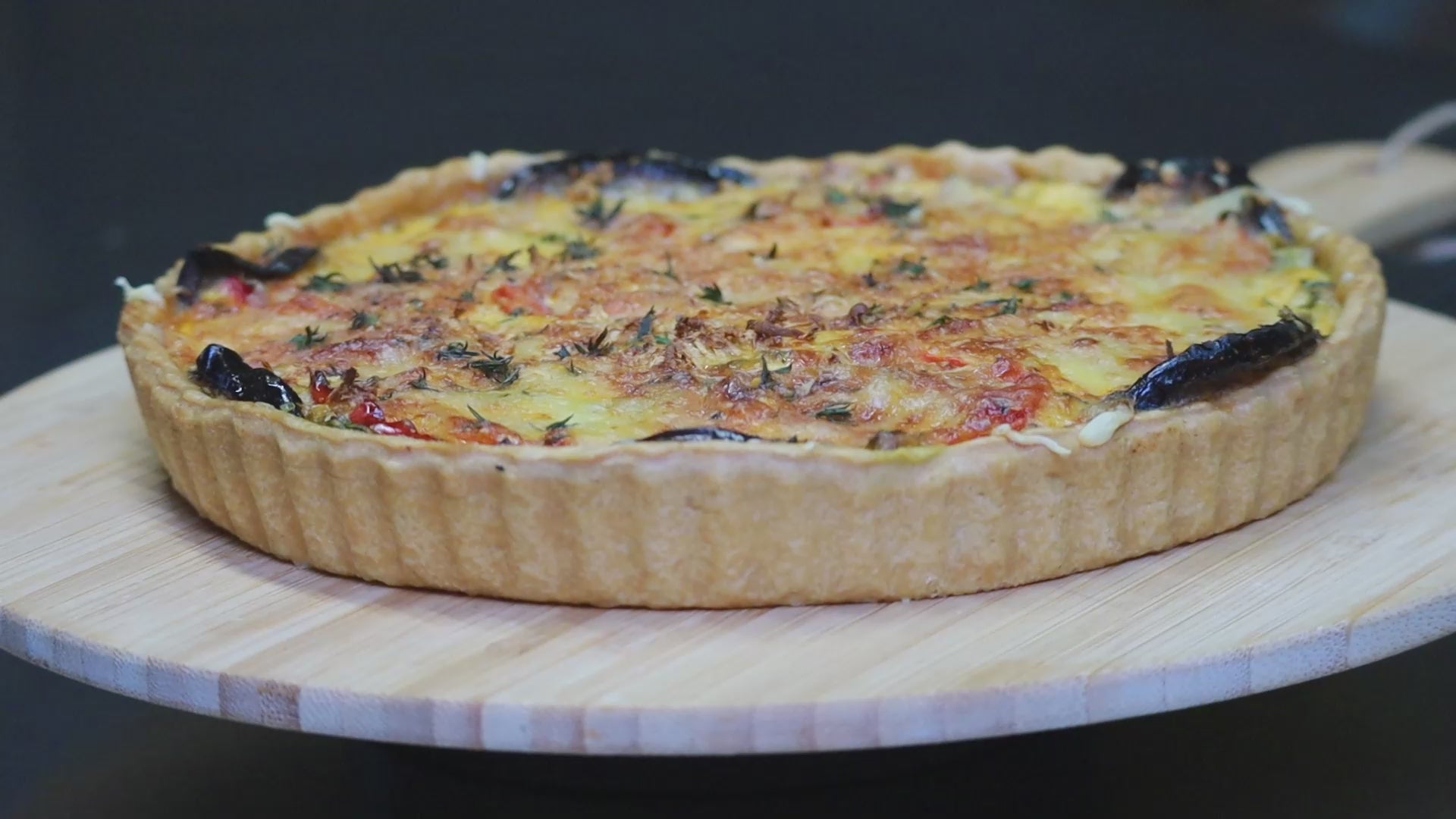 Quiche „Ratatouille“ – mit Gemüse & Kräutern