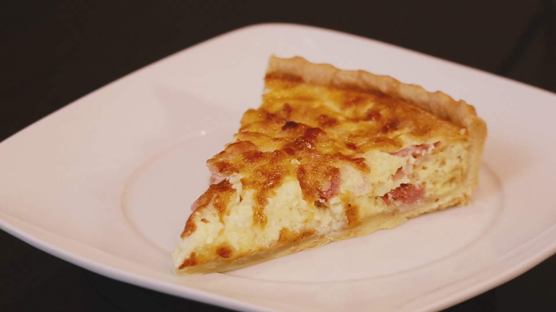 Quiche Lorraine – mit Gruyère & Speck