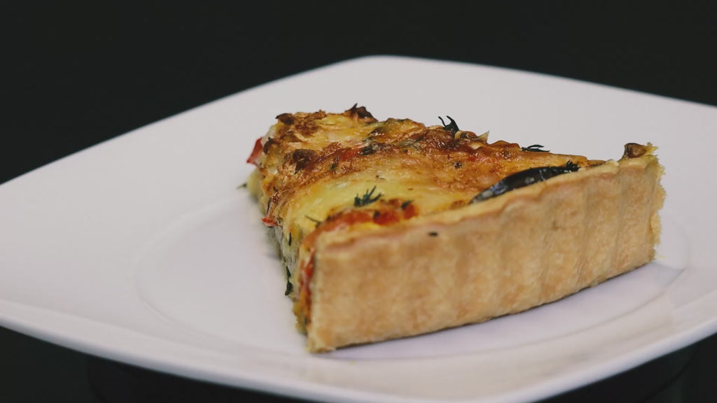 Quiche „Ratatouille“ – mit Gemüse & Kräutern